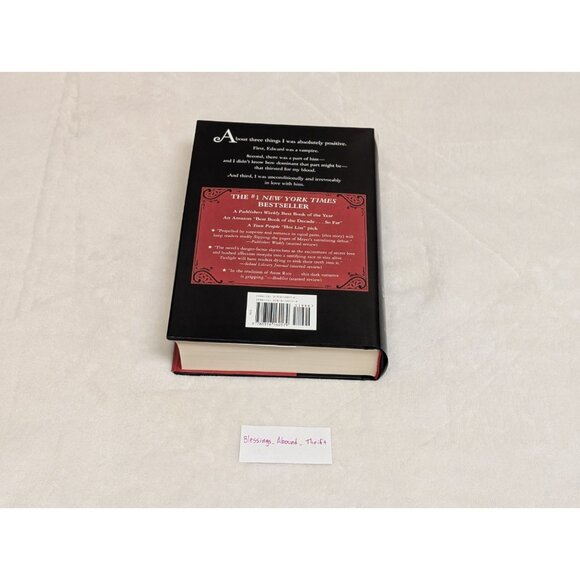 ❤️ Twilight SIGNED Stephenie Meyer HC DJ 18th Printing ❤️ - Picture 3 of 10